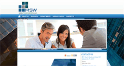 Desktop Screenshot of mswadvisors.com