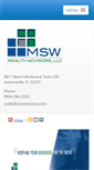 Mobile Screenshot of mswadvisors.com